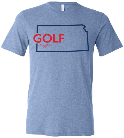 Kansas Golf Crimson/Blue