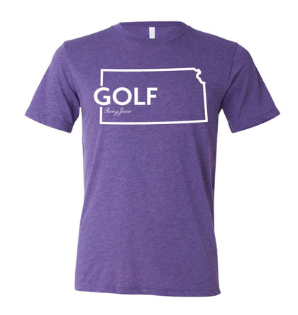 Kansas Golf Purple